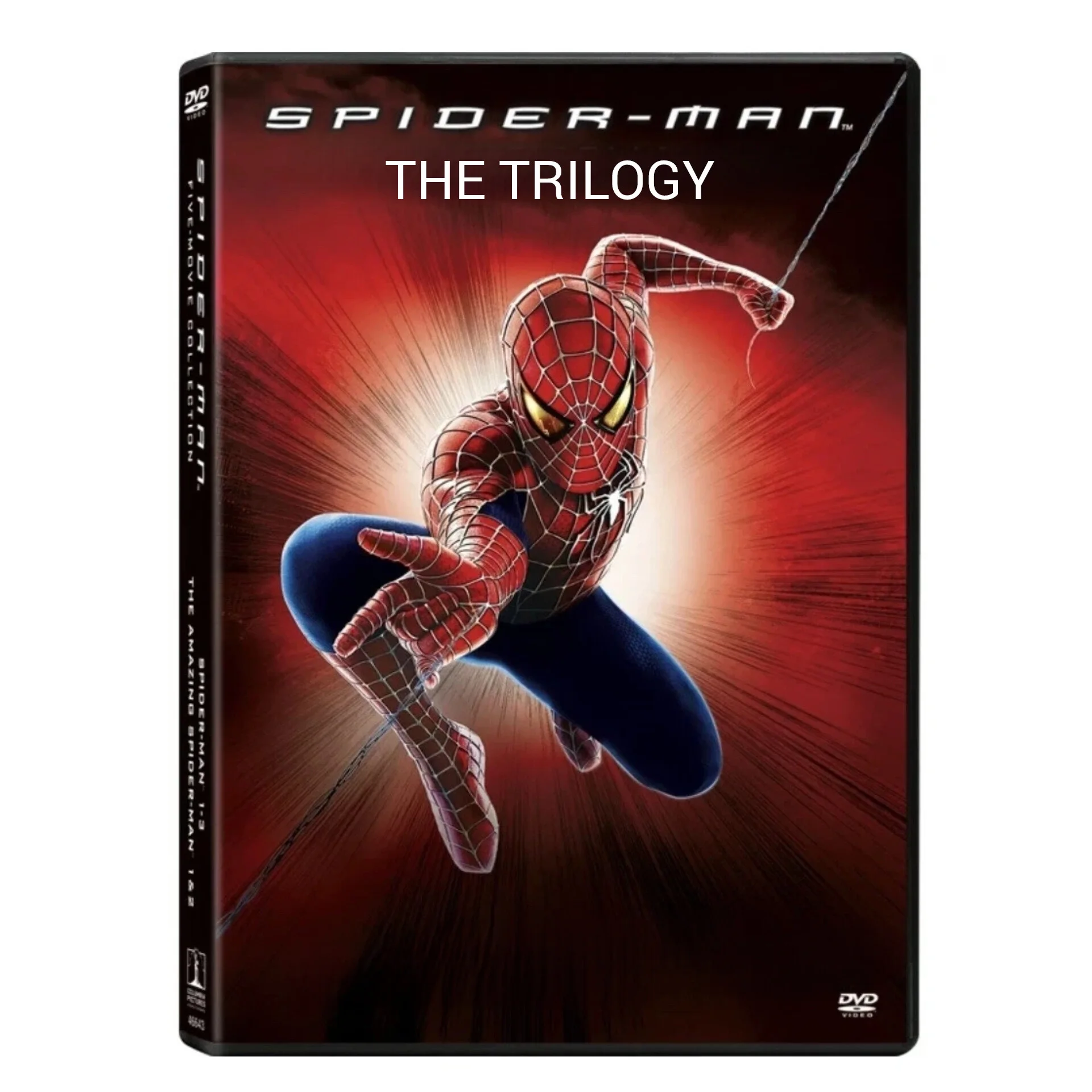 فیلم DVD سه گانه اسپایدر من . پیتر پارکر