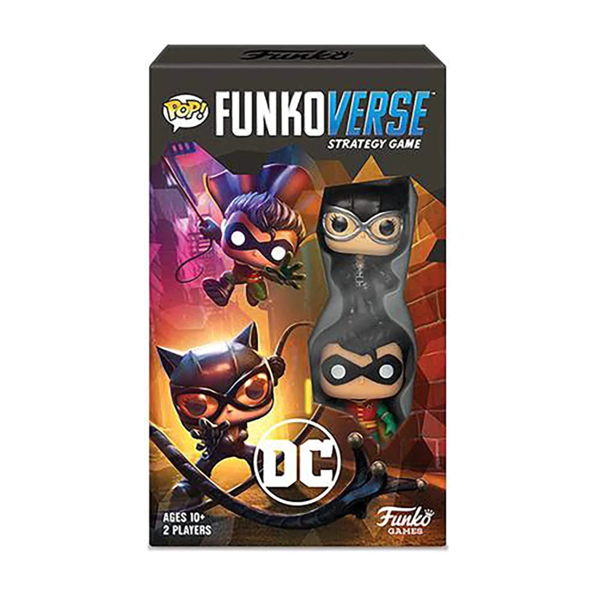 بازی فکری Funkoverse مدل کت وومن و رابین