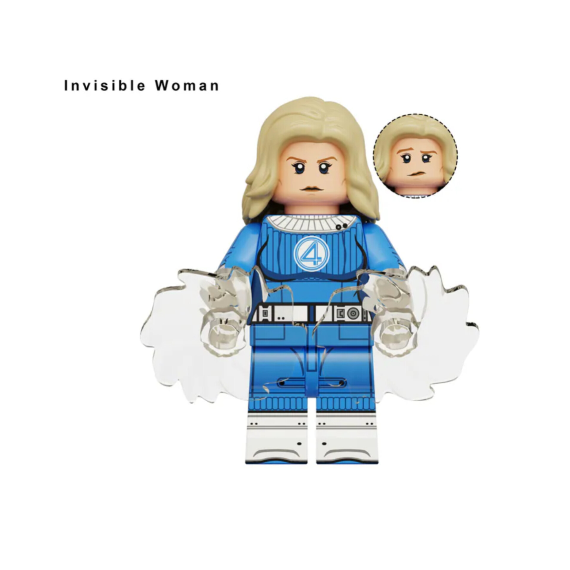 لگو Invisible Woman  چهار شگفت انگیز
