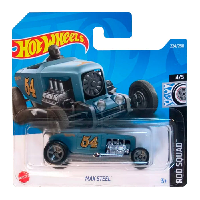 Hot Wheels  Hot Wheels - Max Steel Matt Blue