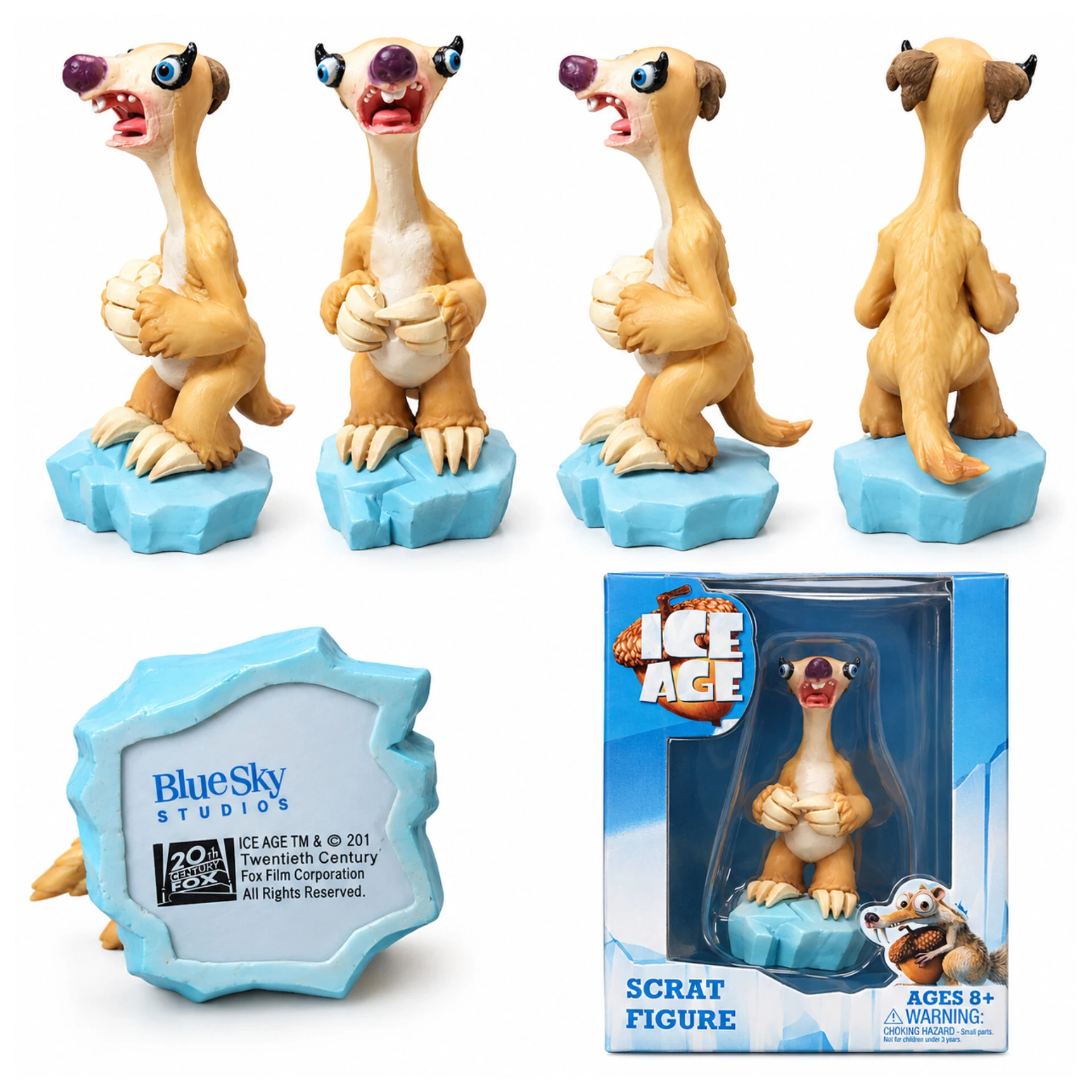 فیگور کلکسیونی سید (Sid) از Ice Age محصول Blue Sky Studios، تولید ۲۰۱۷، ارتفاع حدود ۱۰ سانتی‌متر